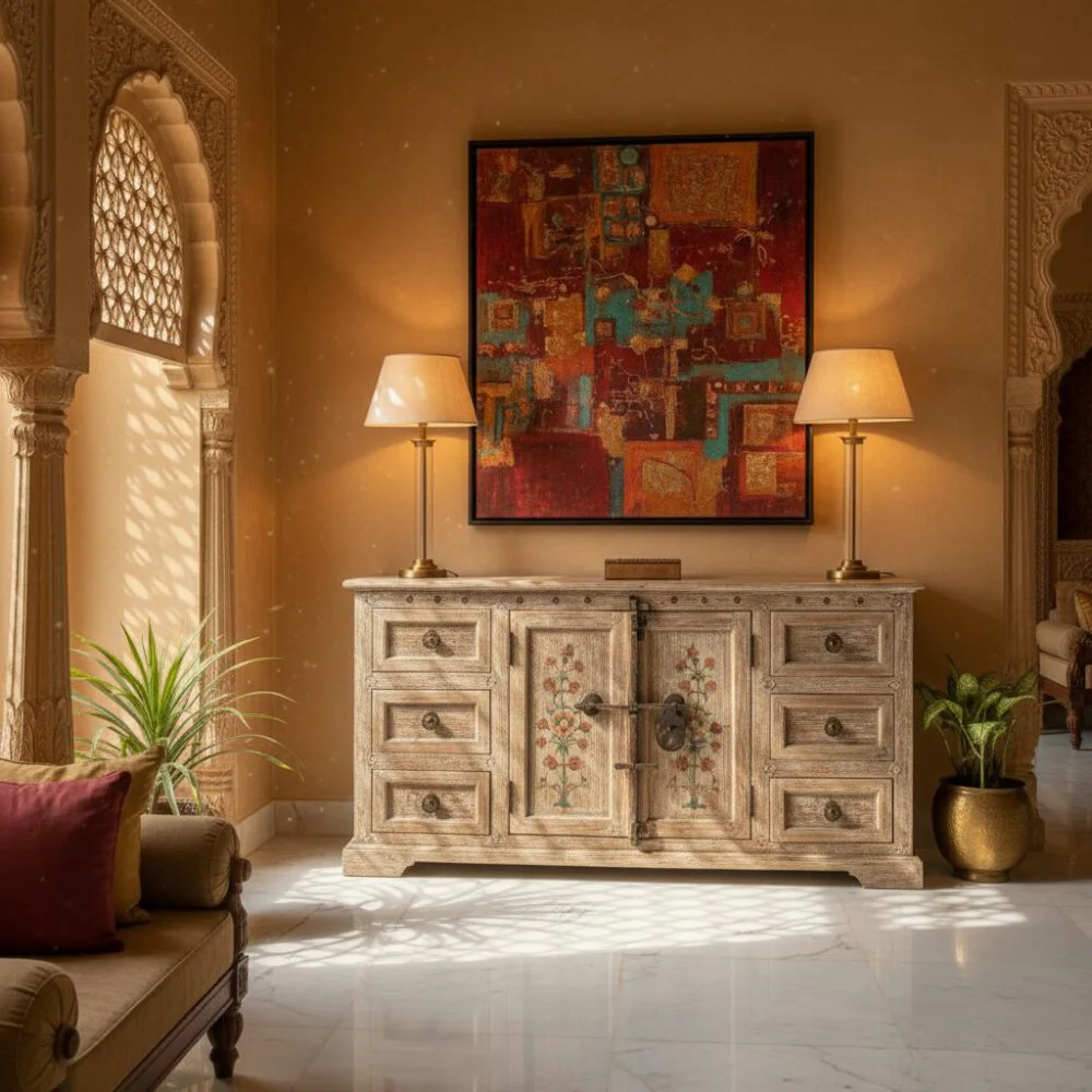 The Artisan's Tale Sideboard - Heritage Room Three-Quarter