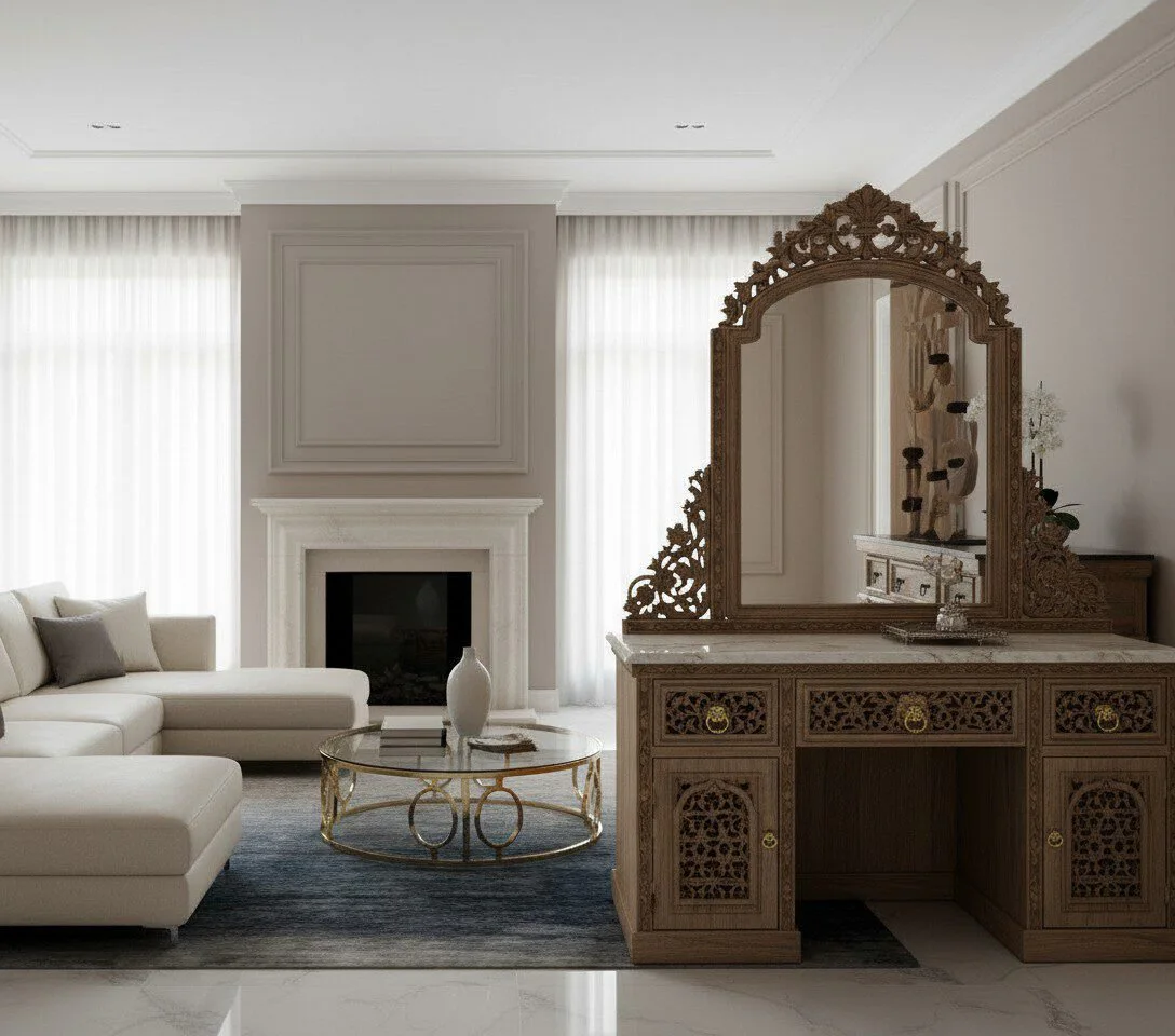 The Jodhpur Artisan Vanity - Heritage Room Wide