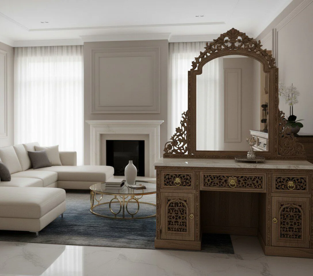 The Jodhpur Artisan Vanity - Heritage Room Three-Quarter