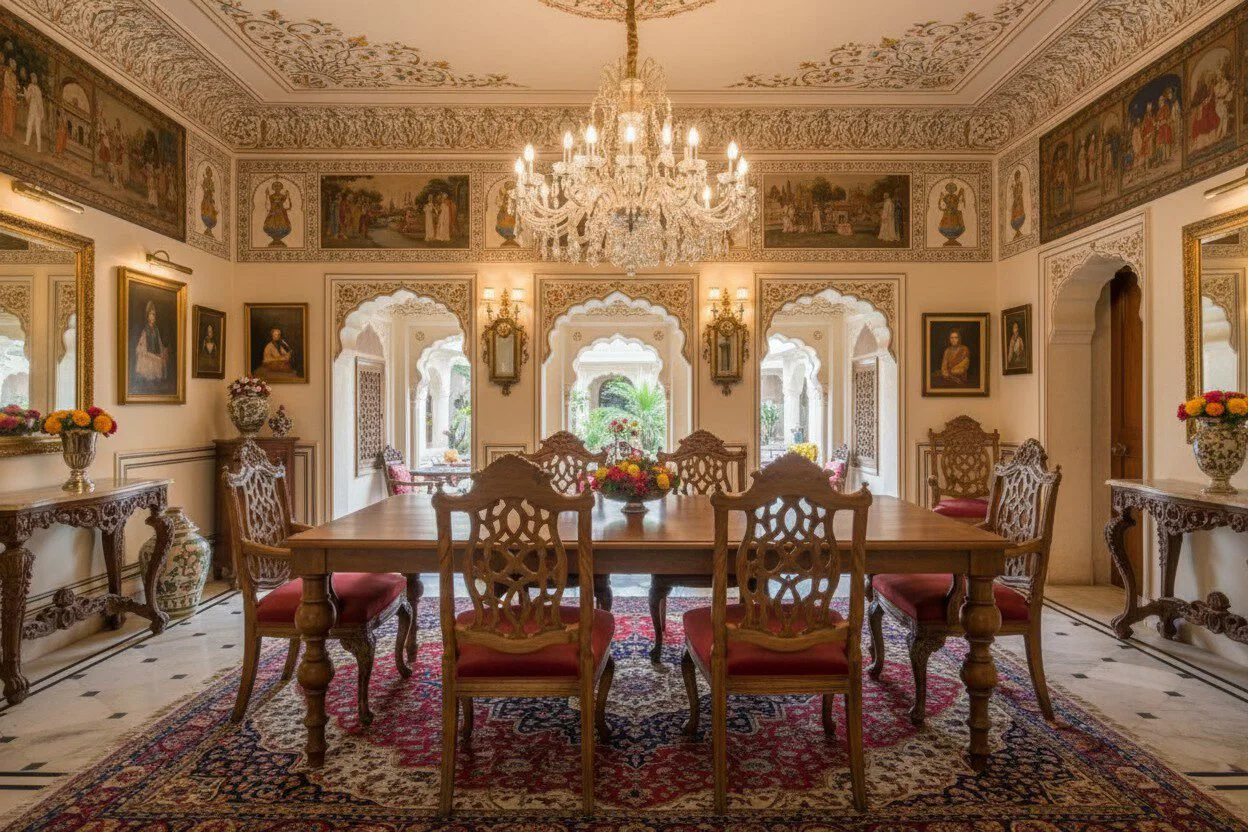The Ornate Baluster Dining Table